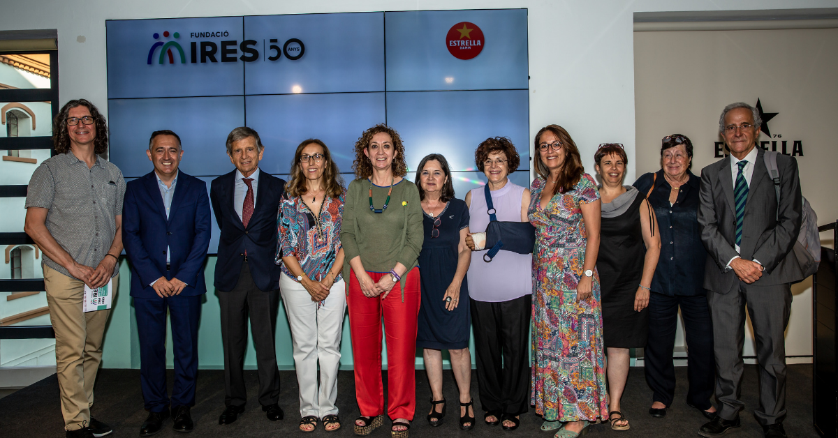 Personalitats convidades al 50 aniversari de la Fundació IRES