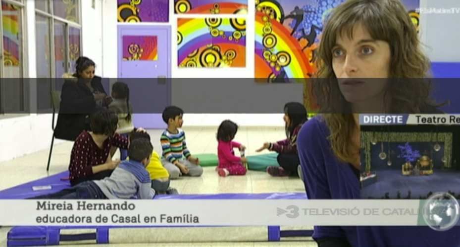 Frame vídeo Casal en familia en tv3